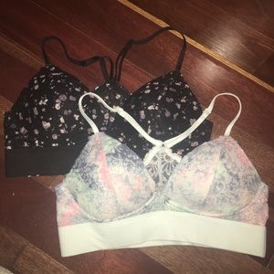2/$12 SALE! VS Pink Bralettes